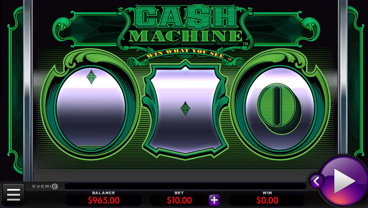 Cash Machine demo